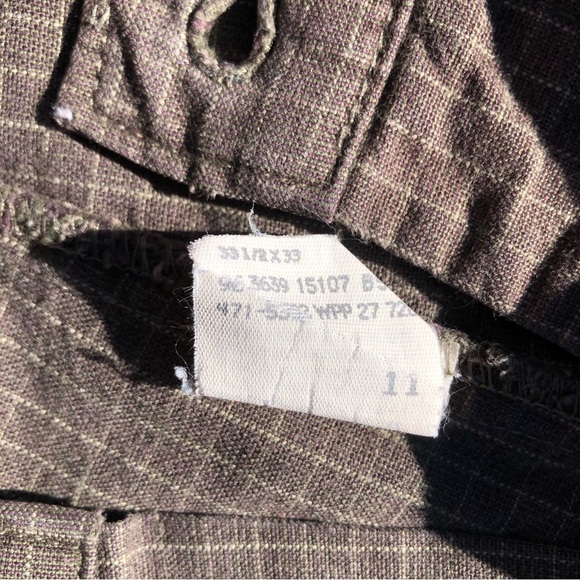 Vintage 90’s Lee Small Check Pants Made in USA - Picture 4 of 10